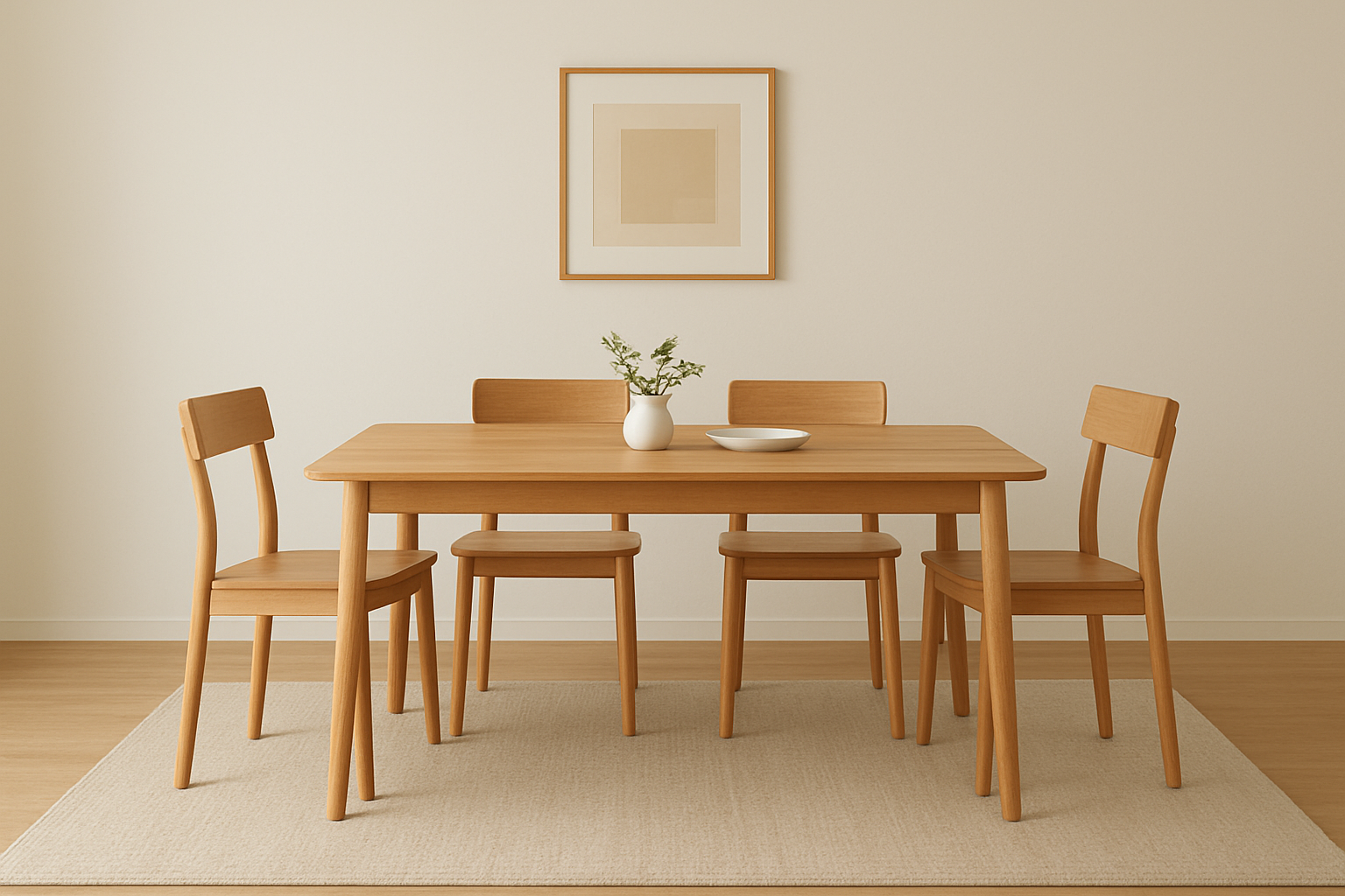 Meja Makan Minimalis untuk Hunian Modern