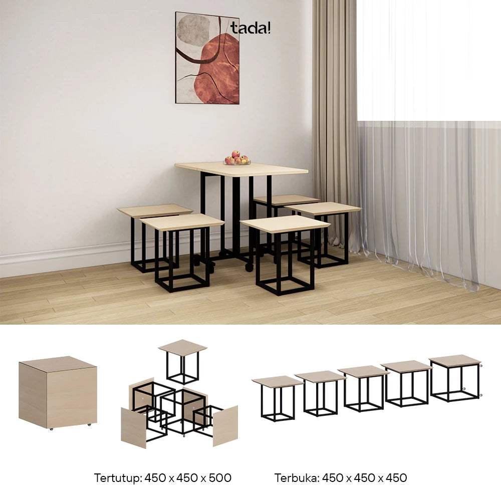 TADA Stackcube - Kursi Multifungsi
