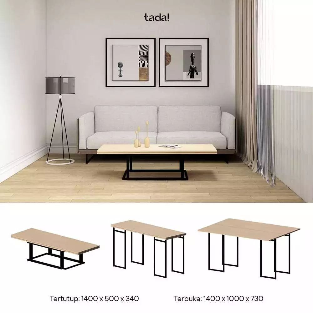 TADA Evotable - Meja Lipat Multifungsi