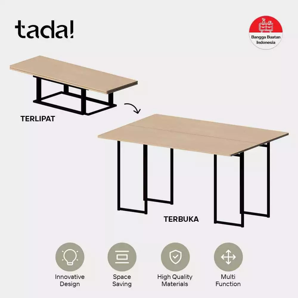 TADA Evotable - Meja Lipat Multifungsi